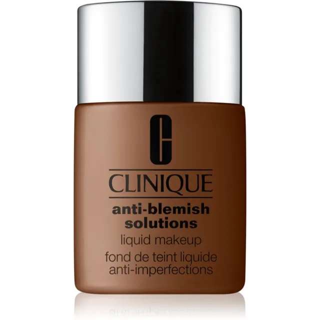 Clinique Anti-Blemish Solutions™ Liquid Makeup Väga hea katvusega jumestuskreem rasusele akne kalduvustega nahale varjund WN 125 Mahogany 30 ml