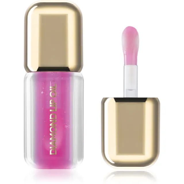 Dermacol Diamond Lip Oil Toonitud huuleõli suurendava efektiga varjund 02 Hot Kiss 4 ml