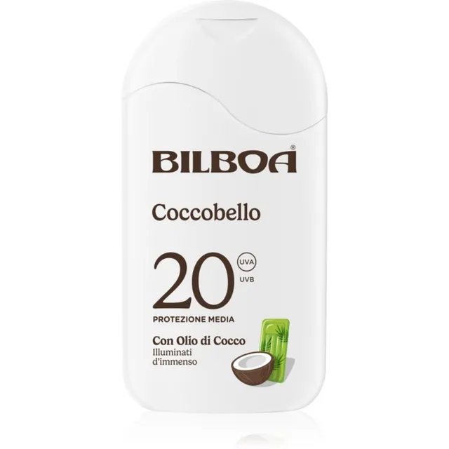 Bilboa Coccobello Latte Päevituspiim kookosõliga SPF 20 200 ml