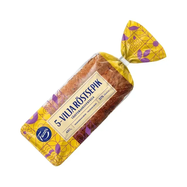 5-vilja röstsepik täisterahelvestega , FAZER, 480g