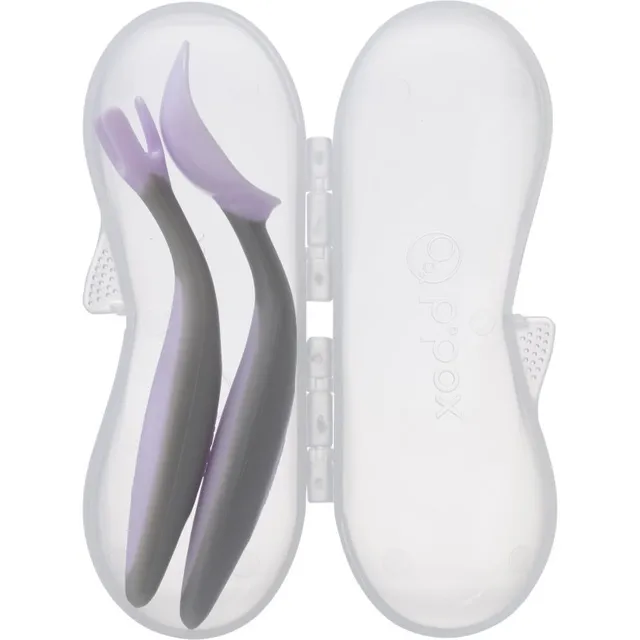 b.box Gelato Cutlery söögiriistad lastele Boysenberry 2 tk