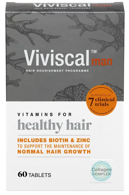 VIVISCAL VITAMIINID MEESTELE JUUKSEKASVU PARANDAV N60