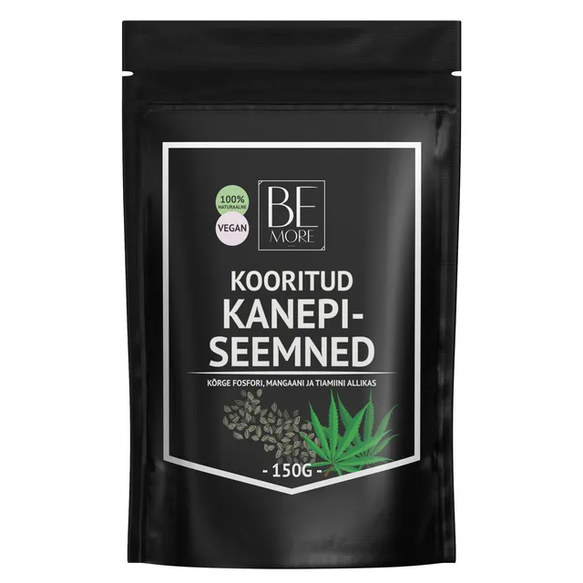 BE MORE Peeled Hemp Seeds 150g