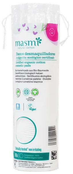 Kosmeetilised vatipadjad meigi eemaldamisek, ökoloogilised