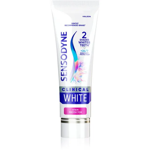 Sensodyne Clinical White Stain Protector Valgendav hambapasta 75 ml