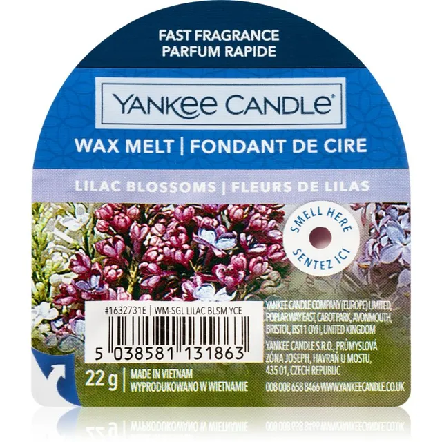 Yankee Candle Lilac Blossoms sulatusvaha 22 g