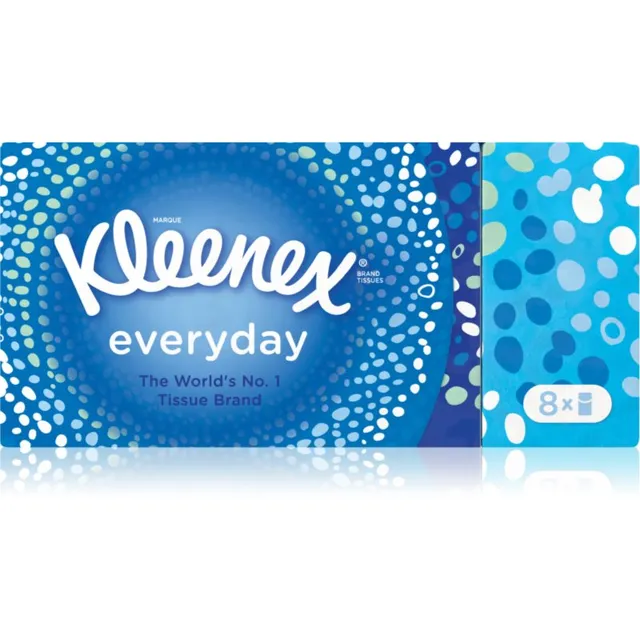 Kleenex Everyday pabersalvrätikud 8x9 tk