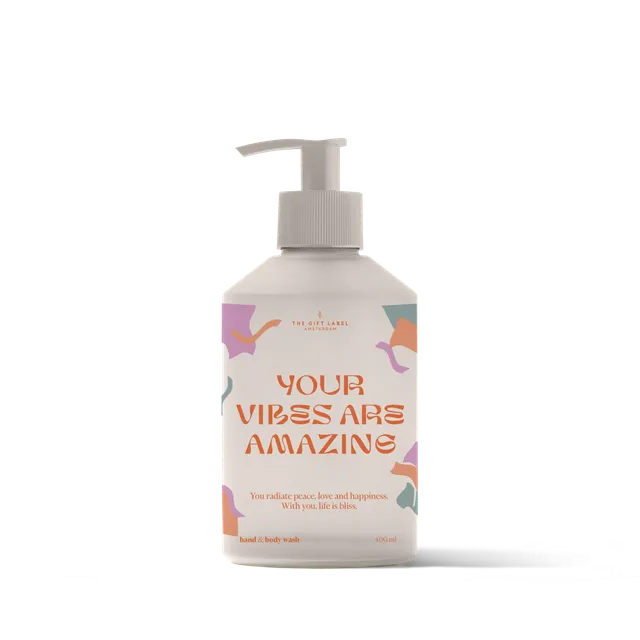 The Gift Label Hand & Body Wash - Your Vibes Are Amazing