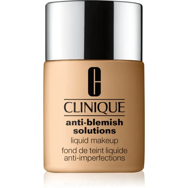 Clinique Anti-Blemish Solutions™ Liquid Makeup Väga hea katvusega jumestuskreem rasusele akne kalduvustega nahale varjund WN 38 Stone 30 ml