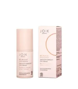 JOIK Organic Re-Boost Collagen Siluv ja kirgastav silmakreem 15ml