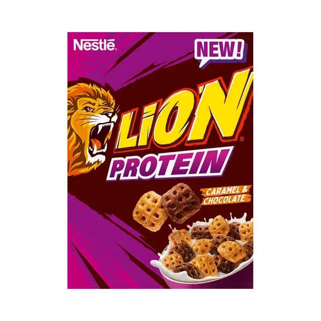 Hommikusöögihelbed Nestlé Lion Protein, NESTLÉ, 340 g