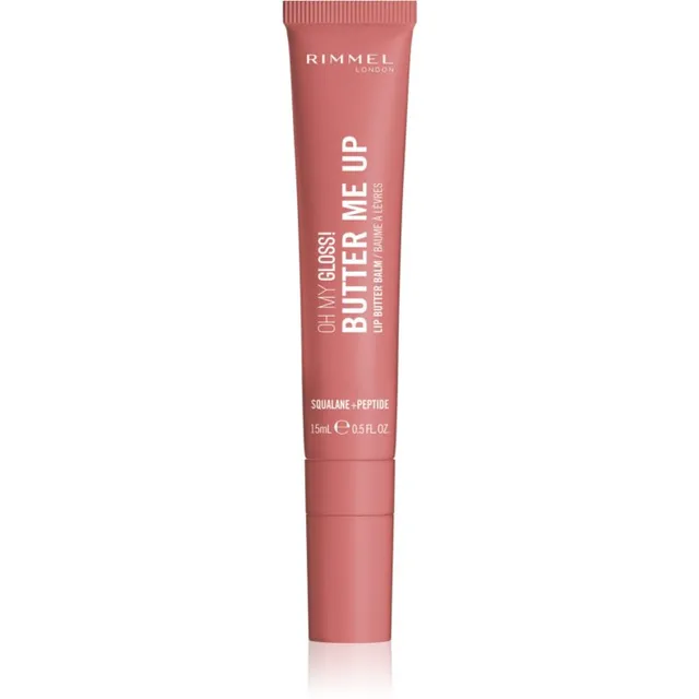 Rimmel Oh My Gloss! Butter Me Up Niisutav huulepalsam varjund 007 Cappuccino 15 ml