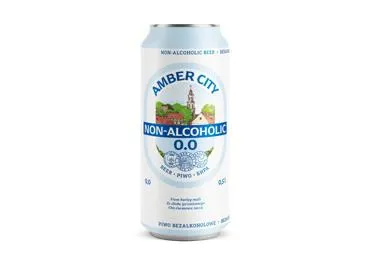 Alk.vaba õlu AMBER CITY 0.5L prk