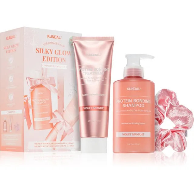 KUNDAL Protein Bonding Care Violet Muguet Kinkekomplekt juustele