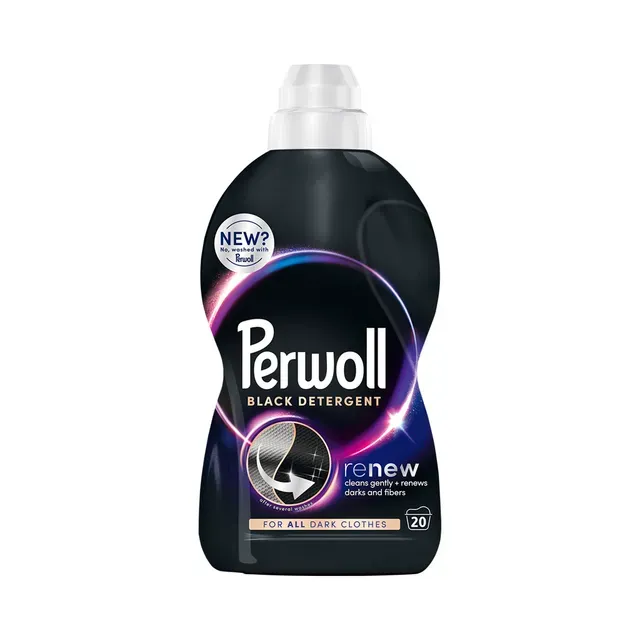 Pesugeel Black 20pk, PERWOLL, 1 l