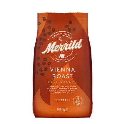 Kohvioad MERRILD Vienna Roast 1kg