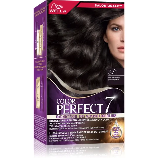 Wella Color Perfect Juuksevärv varjund 3/1 Dark Ash Brown 1 tk