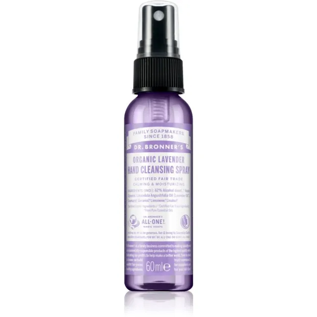 Dr. Bronner’s Lavender Loputamist mittevajav puhastuspihusti kätele 60 ml