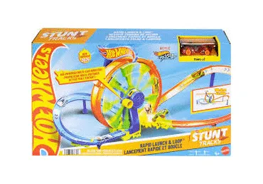 Kiirendusega võistlusrada HOT WHEELS