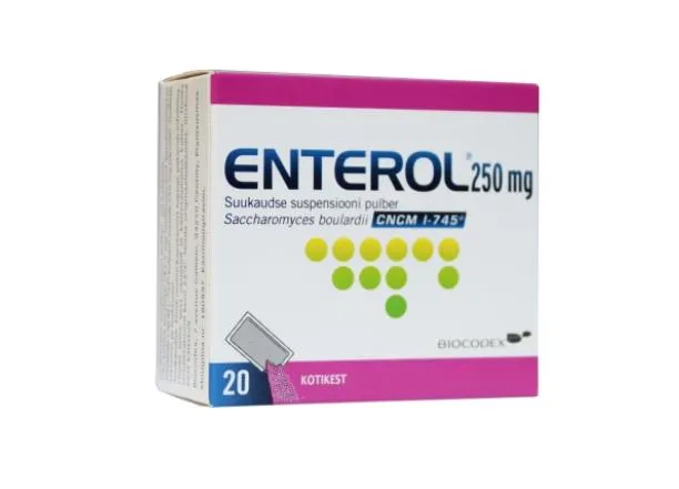 ENTEROL SUSP PLV 250MG N20