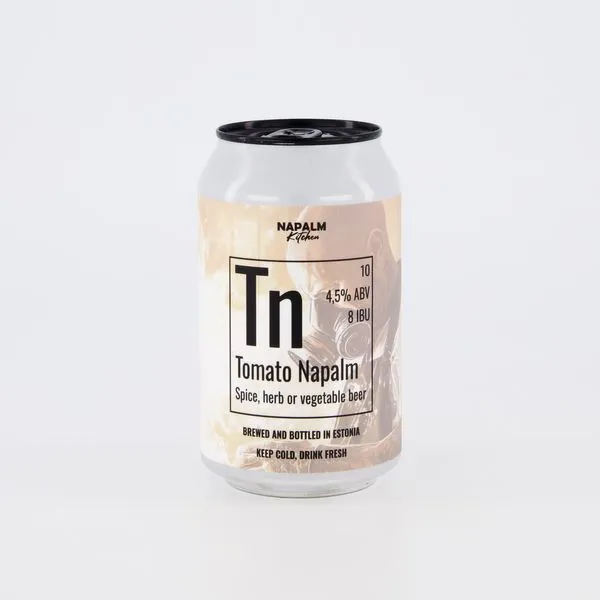 Tomato napalm (tn) hele õlu 330ml Eesti alk. 4.5%  vol