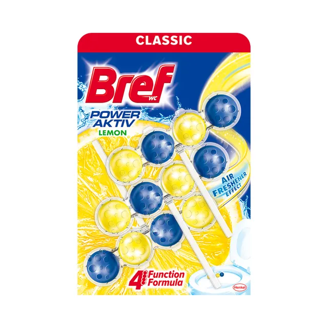 Bref Power Active Lemon WC värsk 3*50g