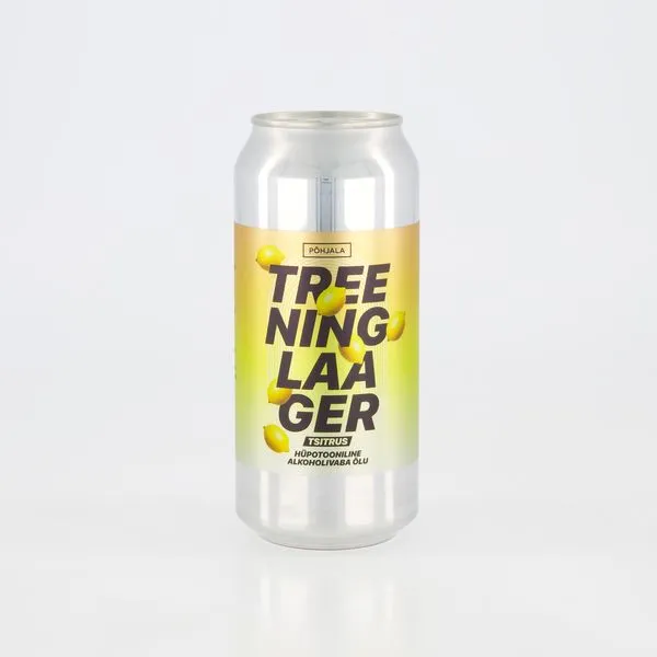 Treeninglaager tsitrus alkoholivaba õlu 440ml Eesti