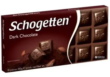 Tume šokolaad SCHOGETTEN 100g