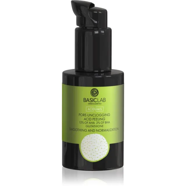BasicLab Dermocosmetics Acidumis Keemiline koorimine mustpeadevastane 30 ml
