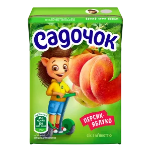 Sadochok Virsiku-õuna mahl 0.2L