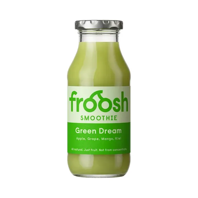 Smuuti õuna, viinamarja, mango ja kiivi, FROOSH, 250 ml
