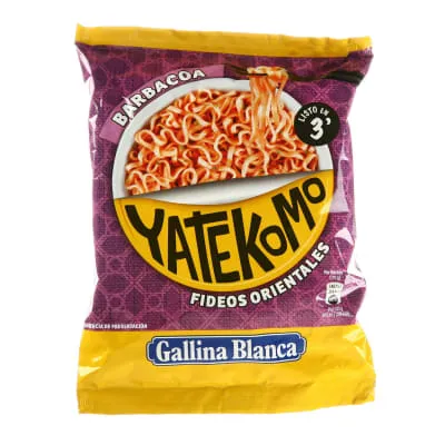 Kiirnuudlid Yatekomo Barbeque 79g