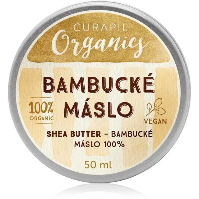 Curapil Organics Shea Butter Või näole, kehale ja juustele 50 ml