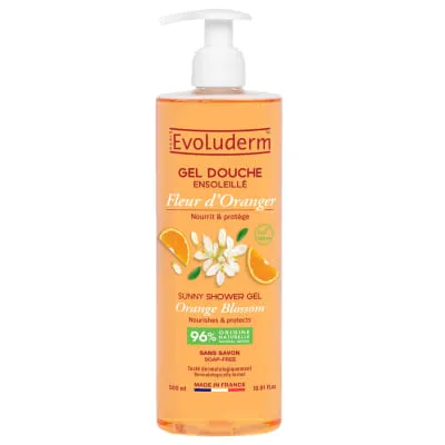 Dušigeel Evoluderm Orange Blossom 500ml