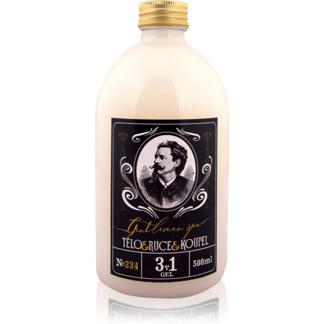 Bohemia Gifts Gentleman Spa Pesugeel kolm-ühes 500 ml