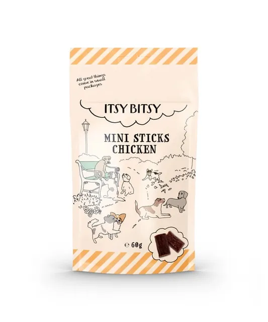 ItsyBitsy koera maius, minipulgad kanaga, 60 g g