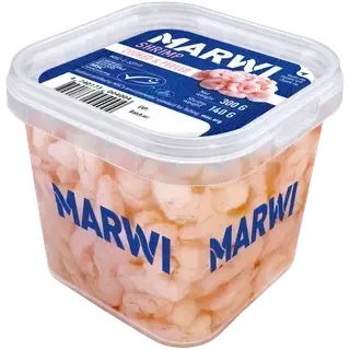 Marwi Kooritud Krevetid Soolvees 300g