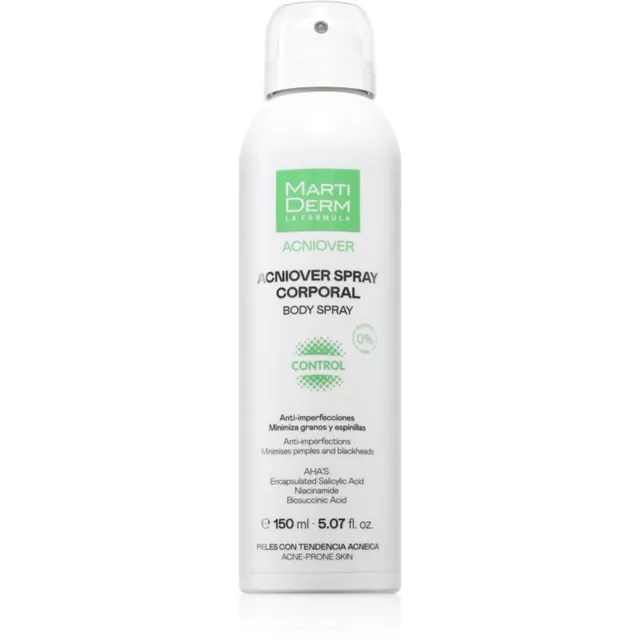 MartiDerm Acniover Body Spray Kehapihusti akne hoolduseks 150 ml