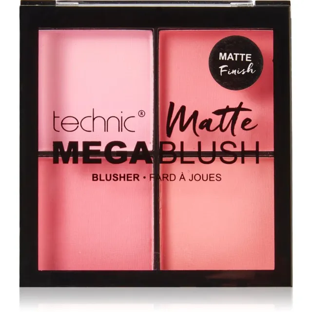 Technic Cosmetics Mega Blush Põsepunapalett mati efektiga 11.2 g
