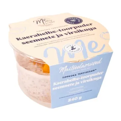 Kaerahel.-toorpuder seemn., virsikuga Me 240g