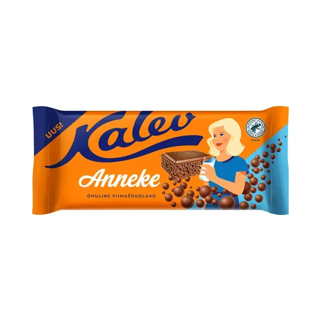 Anneke õhuline piimašokolaad, KALEV, 65 g