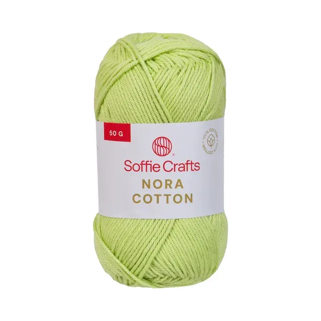 Lõng Nora Cotton, SOFFIE CRAFTS, 50 g