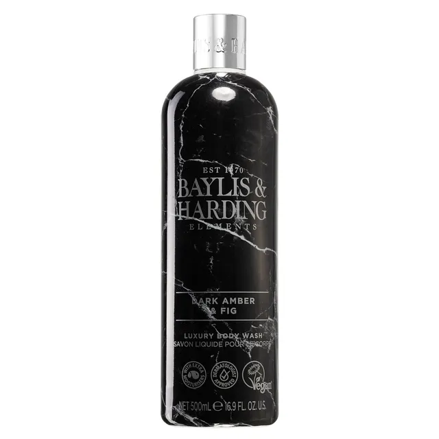 BAYLIS & HARDING Elements Dark Amber & Fig Body Wash 500ml