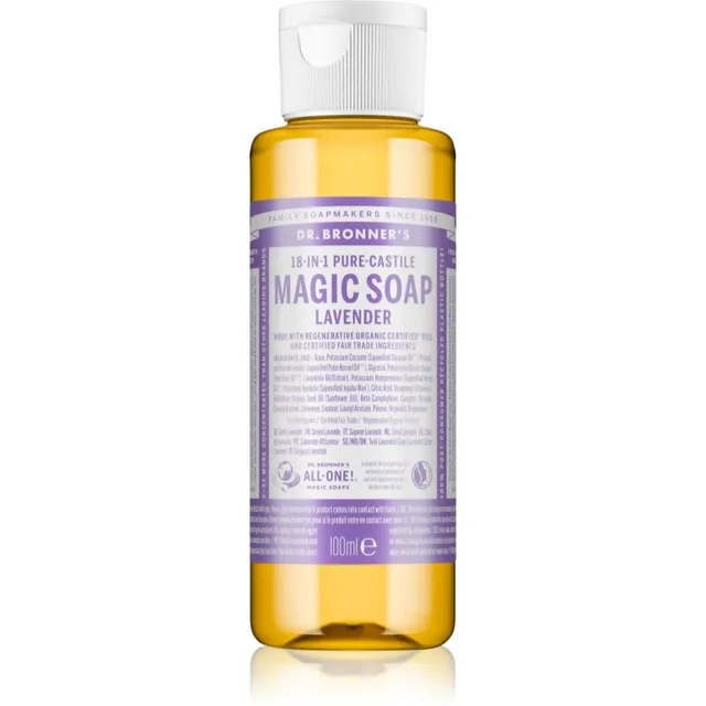 Dr. Bronner’s Lavender Universaalne vedelseep 100 ml