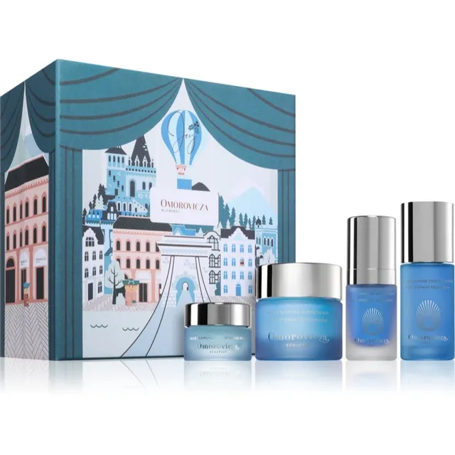 Omorovicza Blue Diamond Quartet Kinkekomplekt