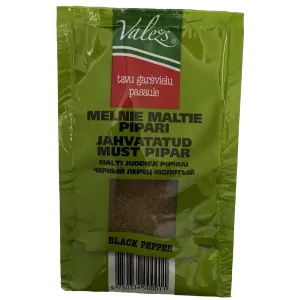 Valezs must pipar jahvatatud 15g