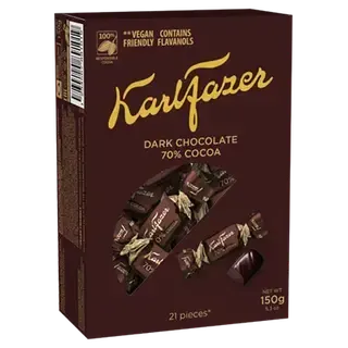 Kommikarp Dark 70%, KARL FAZER, 150 g