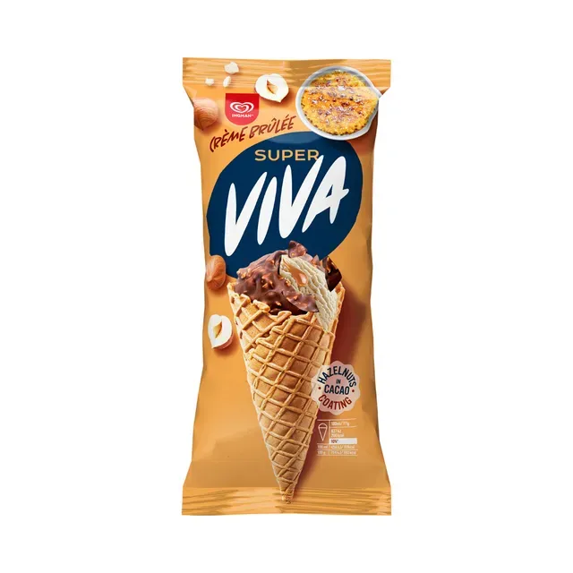 Kreembrülee koonus, SUPER VIVA, 100 g