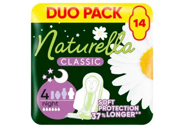 Hüg.sidemed NATURELLA Maxi Night S4 14tk