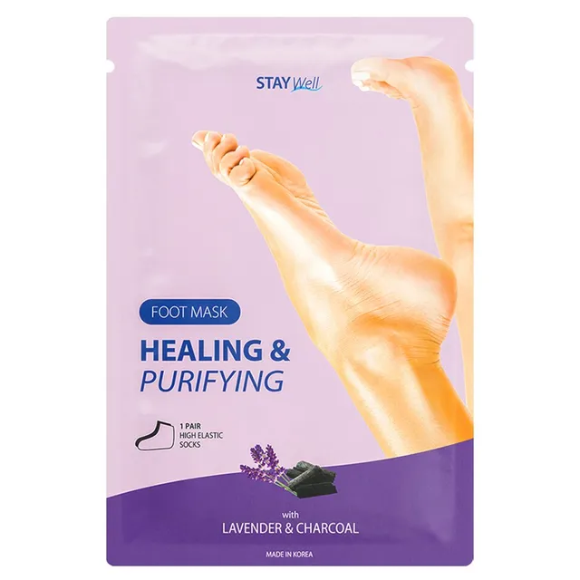 STAY WELL Healing & Purifying Foot Mask 1pair